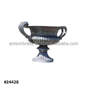 Home Entryway Decor Iron Flower Pot Classic <b>Garden</b> <b>Urn</b> VASES for HOME DECORATION / <b>GARDEN</b> VASE / <b>GARDEN</b> <b>URN</b> - Product Image 2
