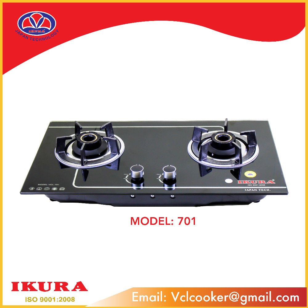 GAS STOVE Built-in IKURA 701 have luxury designed with new burn save gas for new house commercial