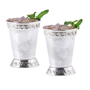 แก้วทองแดงเคลือบเงาพร้อมที่จับทองเหลืองดีไซน์แบบมอสโกสำหรับบ้านโรงแรมฤดูร้อนคอลเลกชันแก้วกาแฟ - Product Image 3