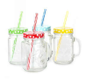 8Oz 16Oz Mịn Cup <span class=keywords><strong>Mason</strong></span> Uống Nước Jar 70Mm Thường Xuyên Miệng <span class=keywords><strong>Mason</strong></span> Jar Miệng Rộng Với Nắp Và Rơm Bán Số Lượng Lớn - Product Image 3