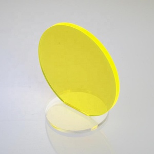 Màu Acrylic Hiển Thị Logo Vòng Tấm Laser Khắc Cắt Để Kích Thước Acrylic Vòng Tròn Đĩa Lucite Tấm - Product Image 2