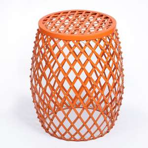 Taburete de estructura de tira de hierro redondo de metal para uso en el hogar y la Oficina - Product Image 4