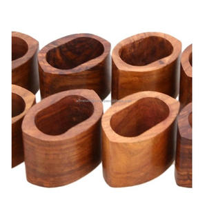 NEUE SCHÖNE HAND GEFERTIGTE HOLZ-Servietten ringe - Product Image 1