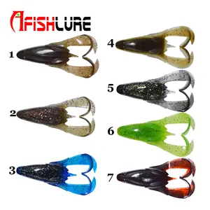Artificial plastic fishing frogs lures 90mm
