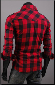 Chemise à manches longues pour homme, tenue d'affaires décontractée, couleur blanche, noire, nouvelle collection 2020 - Product Image 2