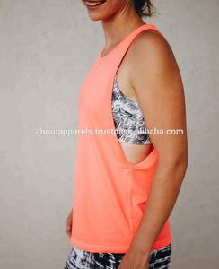 เสื้อกล้ามออกกำลังกายผู้หญิงไซส์ใหญ่ ราคาโรงงาน ผลิตจำนวนมาก สไตล์ลำลอง ผ้าเจอร์ซีย์ สำหรับฤดูหนาว พร้อมงานปัก - Product Image 4