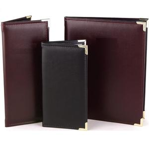 Cubierta de menú de alta calidad para cafetería, suministros de hotel y restaurante, cubierta de menú de cuero - Product Image 1