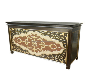 Escritorio tallado para recepción, mueble de oficina clásico, de Japón - Product Image 2