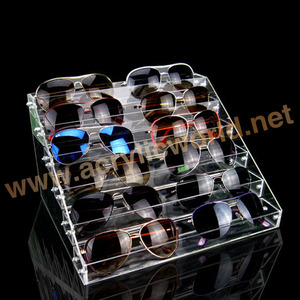 ที่กําหนดเองเคาน์เตอร์แว่นตากันแดดอะคริลิคแสดงผู้ถือแว่นตาอะคริลิคแว่นตาอะคริลิคชั้นวางจอแสดงผล - Product Image 4