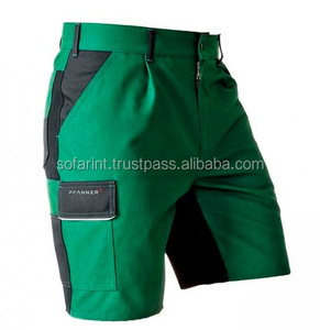 Pantalones cortos de verano para hombre, caqui, para la playa - Product Image 1