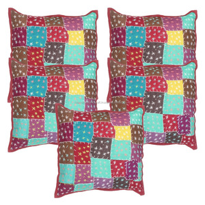 CU 113 Cotton <b>Cushion</b> <b>Cover</b> Five Pieces <b>Cushion</b> <b>Cover</b> - Product Image 1