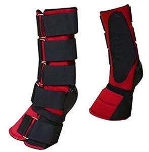 Shemax-Botas ecuestres de alta calidad, combinación protectora personalizada en todos los colores de caballo rojo, campana de férula - Product Image 1