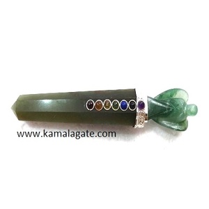 Wholesale Natural Agate <b>Crystal</b> <b>Angel</b> Carved Wand Mixed Gemstone Chakra Healing Wand Semi-Precious Stone Craft - Product Image 2