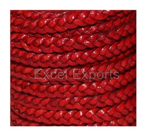 สายหนังถักพร้อมสายหนังสำหรับเครื่องประดับและกำไล - Product Image 6