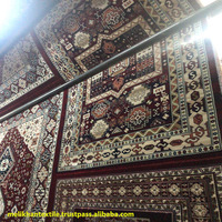 Tapis lunettes muraux de Style Oriental, 1 pièce, mur géométrique