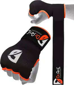 2020凝胶内手套，带手腕支撑拳头保护器Fba (可定制条形码) 亚马逊50双MMA踢拳击
