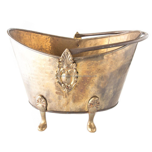 Seau à charbon traditionnel martelé - Product Image 1