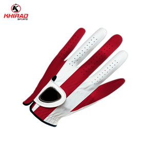 ถุงมือกอล์ฟหนังแท้สำหรับเล่นกีฬาใช้มือวัสดุผ้า PU ดีไซน์ใหม่สั่งทำโลโก้ได้ - Product Image 2