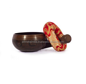Cuenco budista de bronce auténtico, perfecto para la meditación, la relajación y la curación espiritual, mejora tu práctica de atención plena - Product Image 5