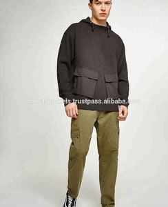 Sudadera con capucha personalizada a granel con bolsillos delanteros, ropa para parte superior personalizada, con tu propio diseño, sudaderas de Pakistán - Product Image 5