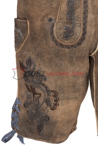 Lederhosen-manguera de cuero de estilo alemán, manguera de cuero de Oktoberfest - Product Image 4