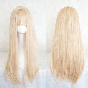 Cheveux naturels lisses blonds, aaaaaaaa, cheveux humains, Style tendance, lot de 8 - Product Image 3