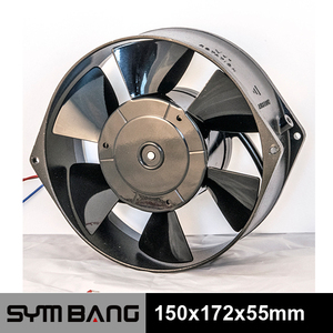 Taiwan 150x172x55mm étanche 12v ventilateur cc 12v 24v 48v (D15055M-DA) - Product Image 2