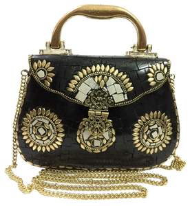 Nouvelle Collection Belle pochette en mosaïque en métal pour femmes et filles Sac de soirée de luxe à bas prix BY LUXURY CRAFTS - Product Image 1