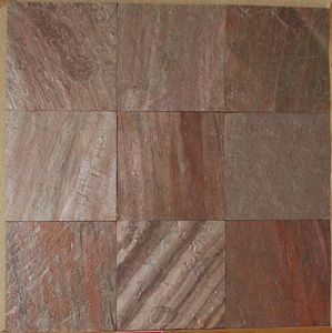Azulejos de Cuarcita de Lujo Duraderos, Pulidos, de Pizarra Natural de Cobre Indio de la Mejor Calidad para Pisos y Paredes Interiores y Exteriores de Villas Modernas - Product Image 2