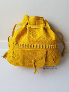 กระเป๋าหนังแท้ลายนูนสไตล์โมร็อกโก - Product Image 5