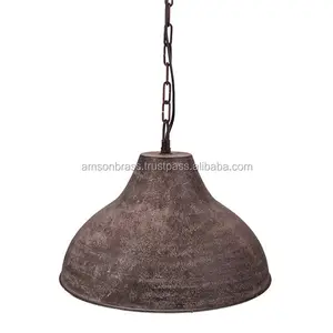 Metal Pendant Hanging Light Shades Contemporary Pendant Rusted Finishes Industrial Vintage Best Quality Products