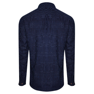 La última Camisa vaquera informal transpirable de algodón 100% para hombres adultos de talla grande con color sólido para la temporada de otoño por proveedor - Product Image 3