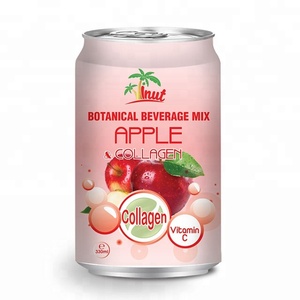 Jus de pomme au collagène frais pressé sans sucre du Vietnam 330 ml, type purée - Product Image 1