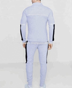 A granel personalizado poliéster hombres 95 poliéster de 5 spandex Slim hombres chándal de los hombres de encargo al por mayor a granel de gimnasio - Product Image 2