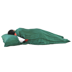 Saco de dormir de seda pura 100% hecho a mano estilo sobre ultraligero más cómodo para acampar para adultos - Product Image 2