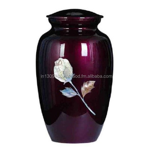 Nacre Vert Adulte Mémorial Urne Élégant Fournitures Funéraires - Product Image 5