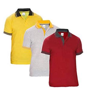 100% coton brodé sur mesure pour T-Shirt à manches courtes solide tricoté bio-lavé anti-boulochage pour Golf OEM Service personnalisable - Product Image 2