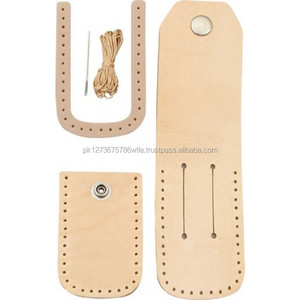 Kit de funda de cuchillo de cuero para cuchillo plegable de 5 "Hecho de cuero de vaca curtido vegetal - Product Image 5