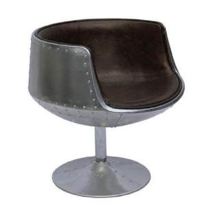 Mobilier de loisirs moderne de style industriel pour chaise aviateur pour bureau à domicile pour le salon - Product Image 1