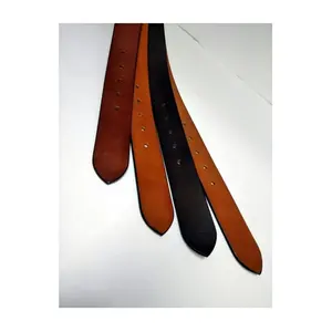 Genuine DD Brown Colored Leather Vintage Designer Belts For Men & Women Casual Wear Suppliers