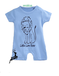 Proveedor Indio, Servicio OEM, Mameluco Ecológico Orgánico Estampado con Cuello de Sobre para Bebé, Traje de Dormir, Mono para Recién Nacido Unisex - Product Image 1