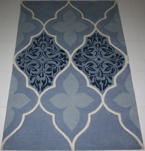 Tapis en laine douce de luxe moderne fait à la main décoration intérieure tuftée commerciale personnalisée mur à mur coupe Pile tissé technique prière - Product Image 3