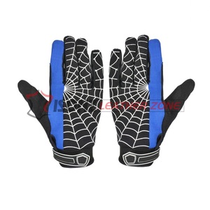 Guantes Mecánicos Azules Personalizados, Guantes de Impacto, Guantes de Trabajo Antideslizantes, Guantes Tácticos para Mecánicos, Guantes de Cuero Sintético de Dedo Completo de 3 mm - Product Image 5