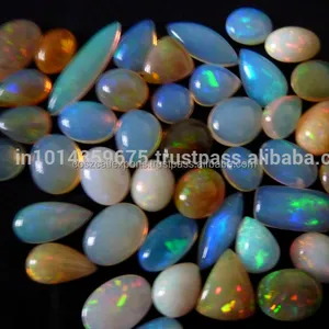 Cabochon ovale bleu clair, nouvelle marque de fabrication opale naturelle