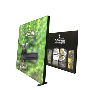 Độ sáng cao nhôm không Khung vải ngoài trời dẫn ánh sáng Hộp Dấu hiệu hiển thị quảng cáo lightbox - Product Image 1