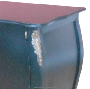 Gabinete de madera para sala de estar, estilo francés - Product Image 4