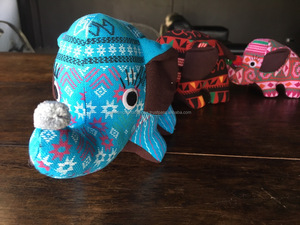 ชุดครอบครัวช้างทำด้วยมือผ้าโพลีเอสเตอร์3ชิ้นพร้อมโลโก้ปักสำหรับเป็นของขวัญส่งเสริมการขาย - Product Image 2