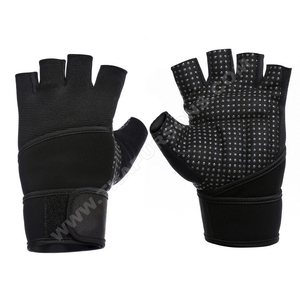 ถุงมือยิมยกน้ำหนักออกกำลังกายที่บ้านทำจากหนังทนทานขายส่งโลโก้ออกแบบได้ตามต้องการ - Product Image 3