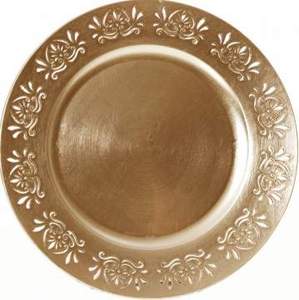 Service à salade en métal plaqué or écologique pour assiette de présentation Vaisselle élégante pour hôtels mariages dîner plats - Product Image 1