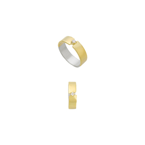 Élégante bague indienne en or blanc avec diamant pour femme Bijoux luxueux - Product Image 1